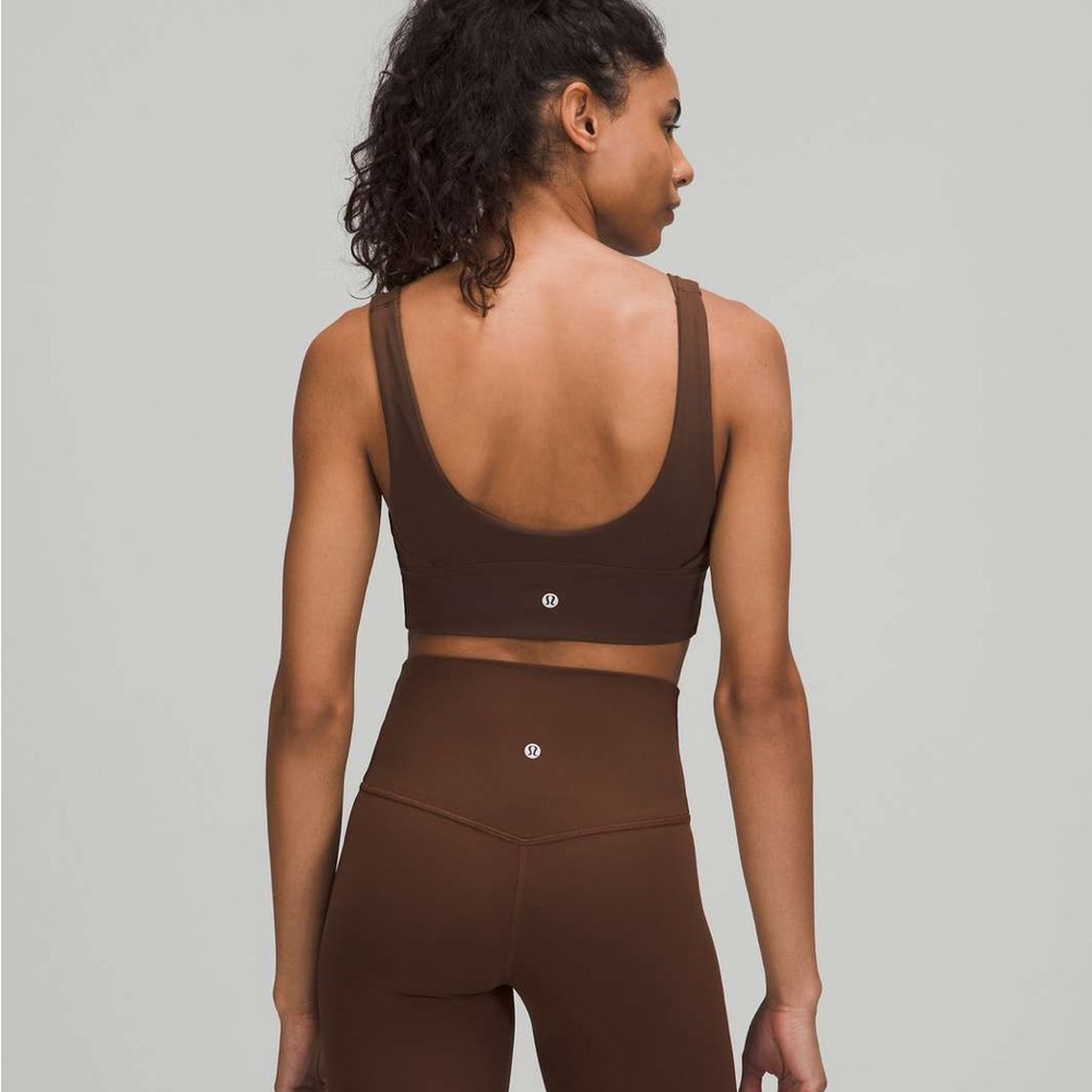 Lululemon Align Reversible Dark Brown Bra (Java ) - Picture 1 of 6